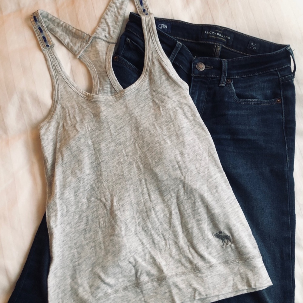 Abercrombie & Fitch | Beaded | Racerback Tank